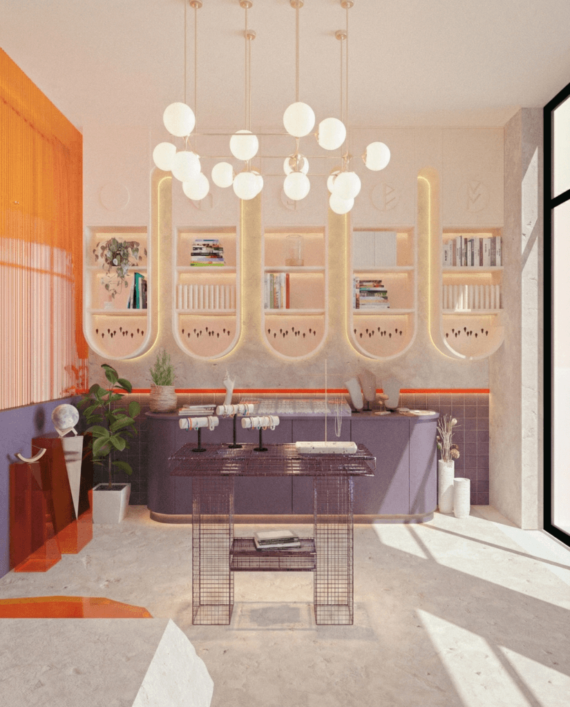 Rénover un concept store - La lumière